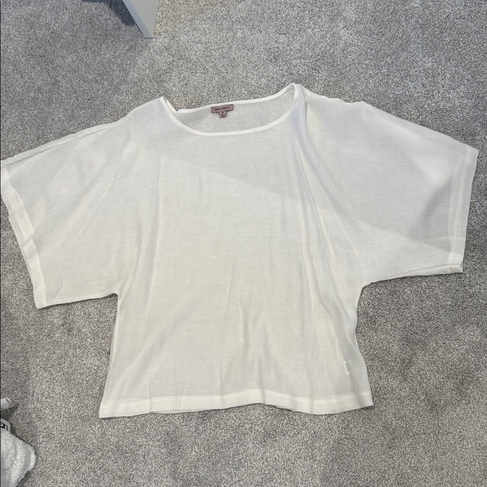 Elegant White Women's Top